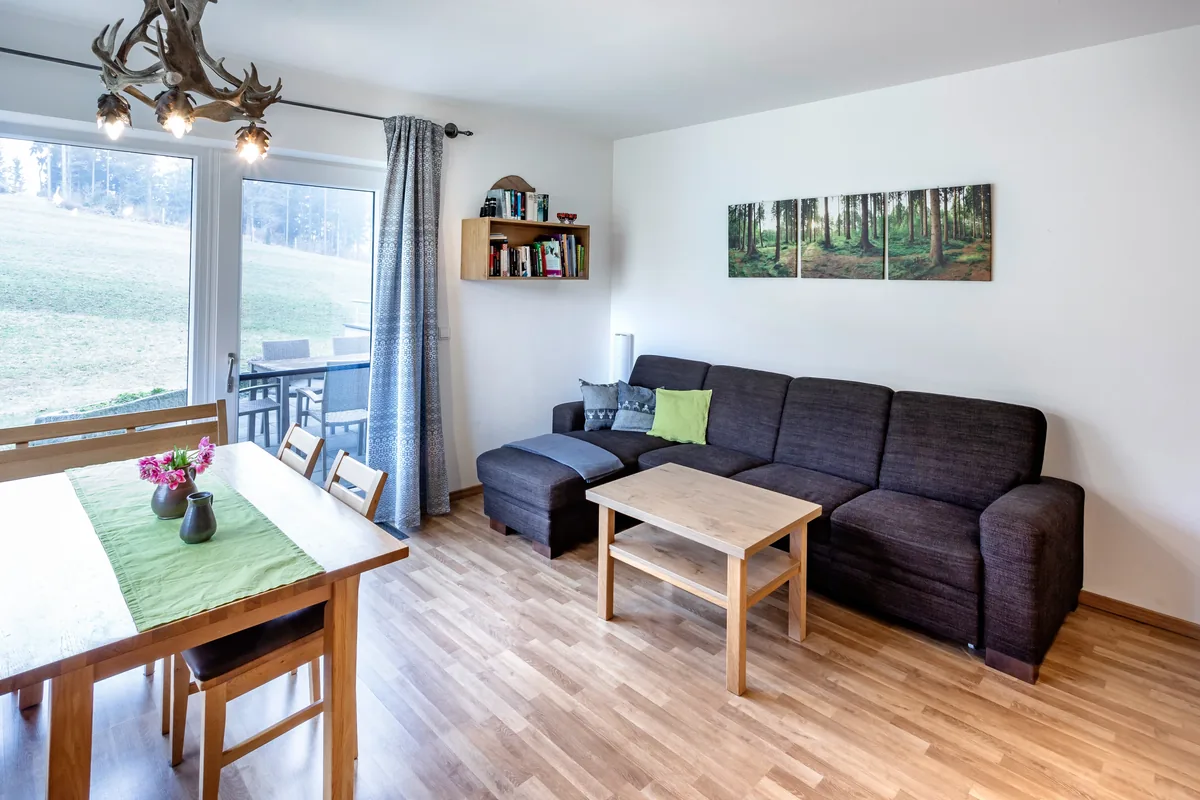 Weideblick Wohnzimmer